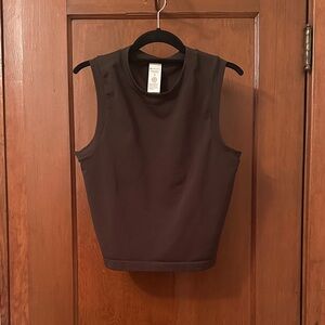 Athleta crop sleeveless crewneck